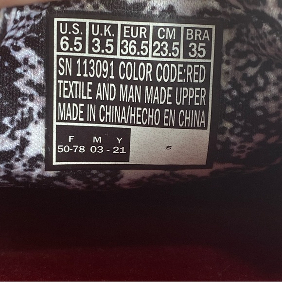 Skecher Women's BOBS Flexpadrille 3.0-Dark Horse Flats Shoe 113091; RED Size 6.5 - Picture 2 of 16